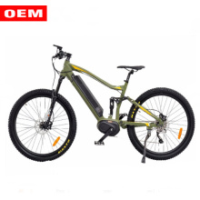 Wholesale 48V 500W High Torque Motor Full Suspension Mountain Electric Bicycle